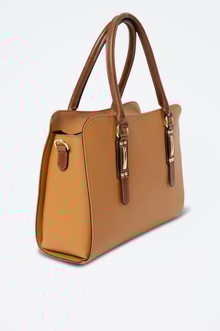 Sac à main en cuir Favretto - Beige