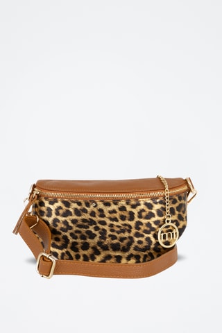 Sac bandoulière en cuir Perugino - Marron