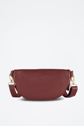 Sac bandoulière en cuir Perugino - Rouge