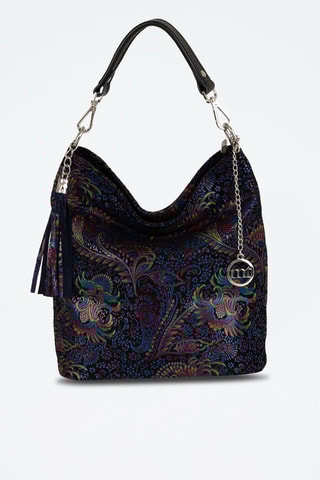 Sac à main en cuir Benaco - Noir
