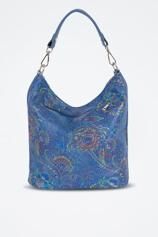 Sac à main en cuir Benaco - Bleu