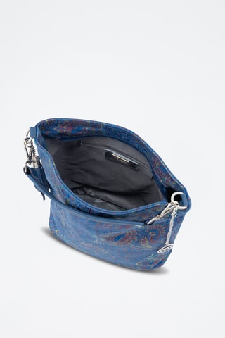 Sac à main en cuir Benaco - Bleu
