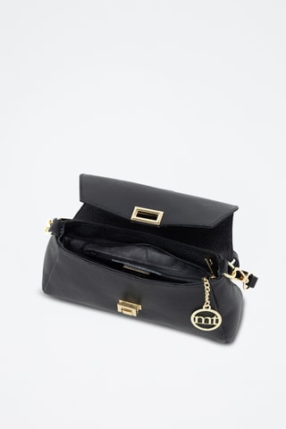 Sac bandoulière en cuir Berbera - Noir