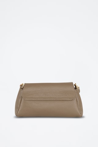 Sac bandoulière en cuir Berbera - Taupe