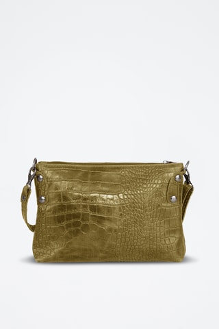 Sac bandoulière en cuir Abano - Vert