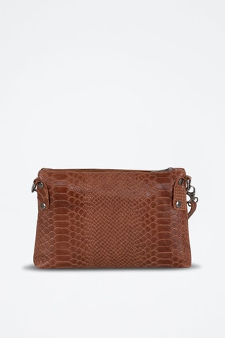Sac bandoulière en cuir Navigli - Marron