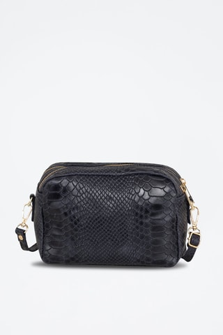 Sac bandoulière en cuir - Bleu