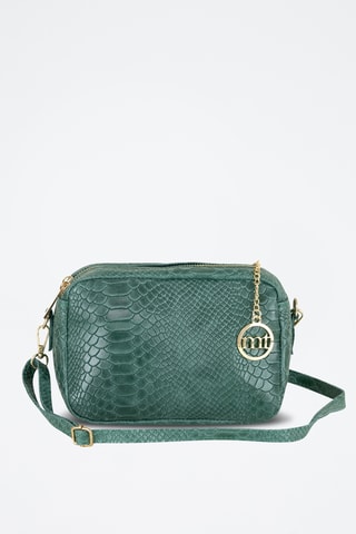 Sac bandoulière en cuir - Vert