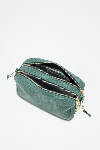 Sac bandoulière en cuir - Vert