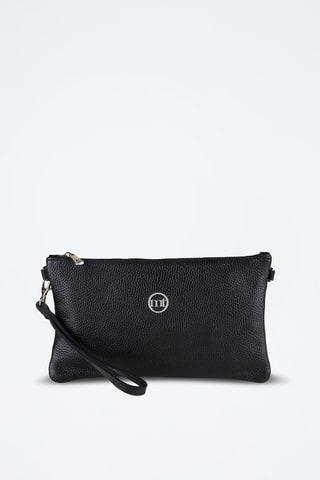 Pochette en cuir Caradosso - Noir