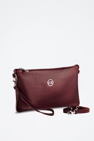 Pochette en cuir Caradosso - Bordeaux