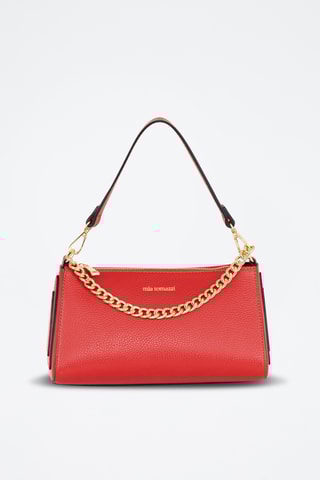 Sac à main en cuir Zumbini - Rouge