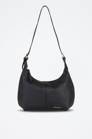 Sac porté épaule en cuir Ermanno - Noir