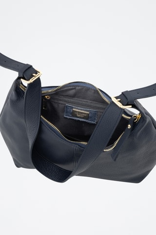 Sac porté épaule en cuir Ermanno - Bleu