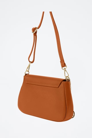 Sac bandoulière en cuir Evaristo - Marron