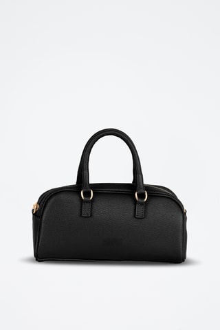 Sac à main en cuir Barellai - Marron et noir