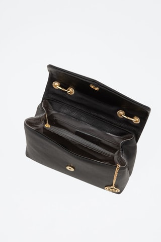 Sac à main en cuir Ercolano - Noir