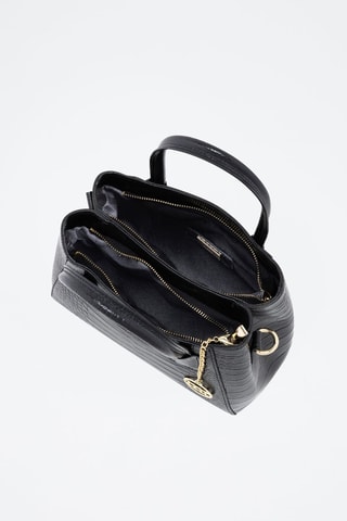 Sac à main en cuir Voghera - Noir