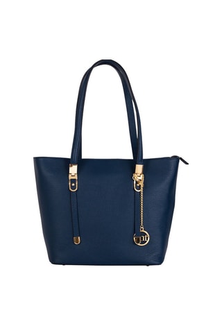 Cabas en cuir Cesena - Bleu