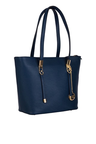 Cabas en cuir Cesena - Bleu