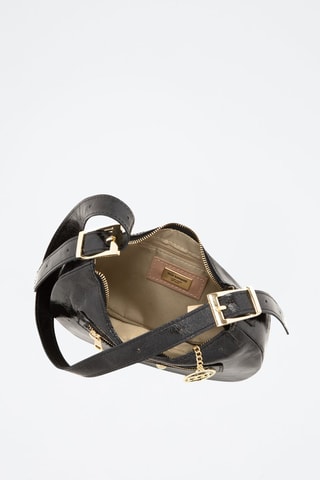 Sac porté épaule en cuir Erodoto - Noir