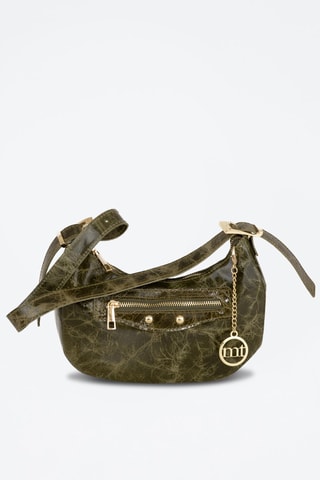 Sac porté épaule en cuir Erodoto - Vert
