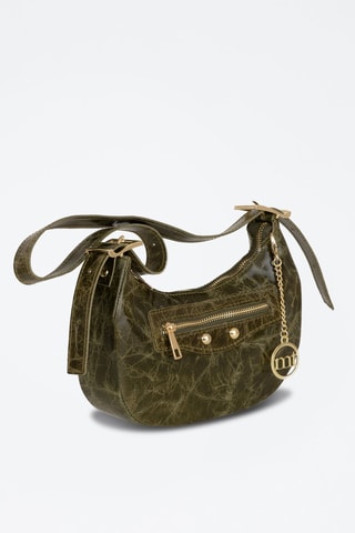 Sac porté épaule en cuir Erodoto - Vert