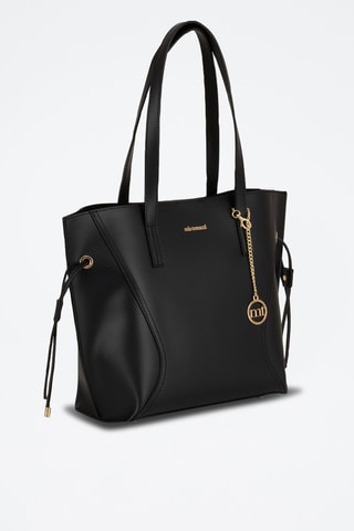 Cabas en cuir - Noir
