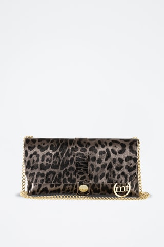 Sac bandoulière en cuir Balzaretti - Taupe
