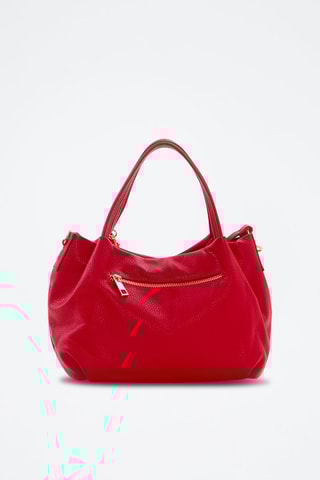 Sac à main en cuir - Rouge