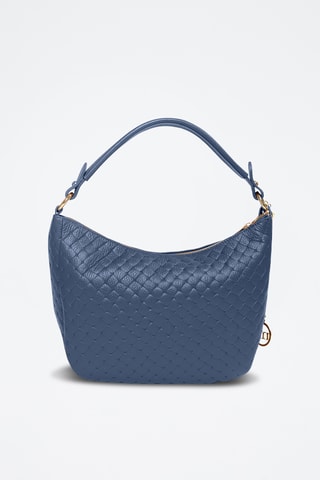 Sac à main en cuir Cabrini - Bleu