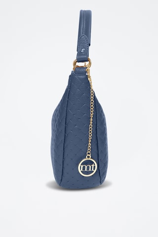 Sac à main en cuir Cabrini - Bleu