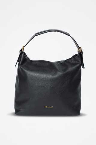 Cabas en cuir Ferrucci - Noir