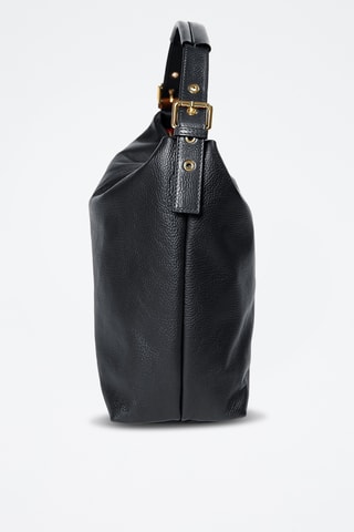 Cabas en cuir Ferrucci - Noir