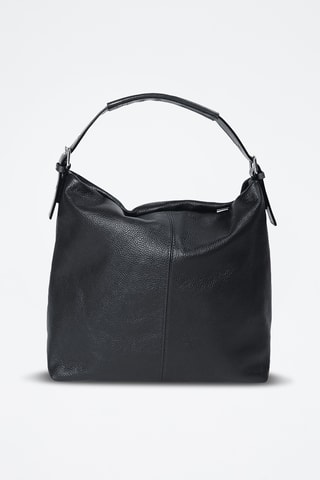 Cabas en cuir Ferrucci - Noir