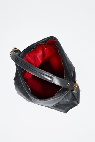 Cabas en cuir Ferrucci - Noir