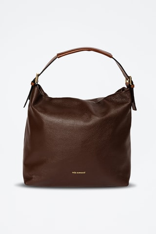 Cabas en cuir Ferrucci - Beige