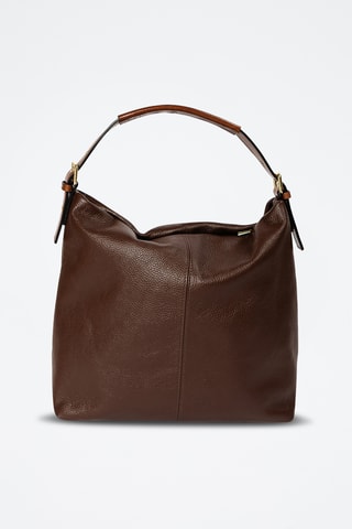Cabas en cuir Ferrucci - Beige