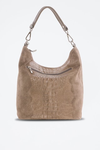 Cabas en cuir Rozzano - Taupe
