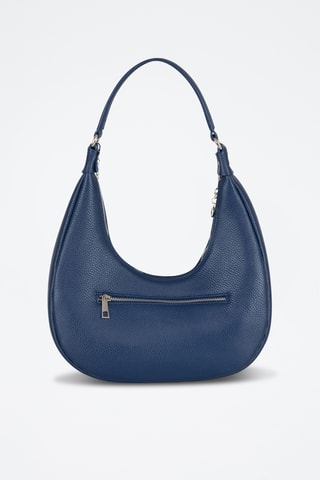 Sac porté épaule en cuir Beldiletto - Bleu