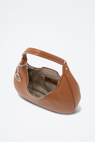 Sac porté épaule en cuir Beldiletto - Marron