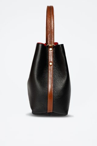 Sac à main en cuir Fusetti - Noir