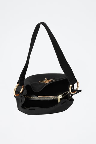 Sac à main en cuir Morozzo - Noir