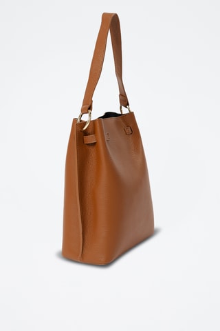 Sac à main en cuir Morozzo - Marron
