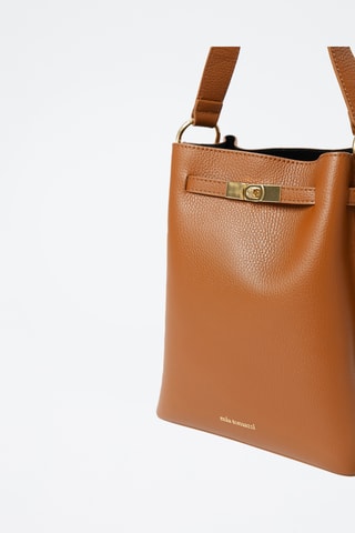 Sac à main en cuir Morozzo - Marron