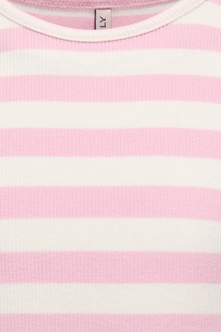 Camisola de alças - Rosa e cru - Kids Only