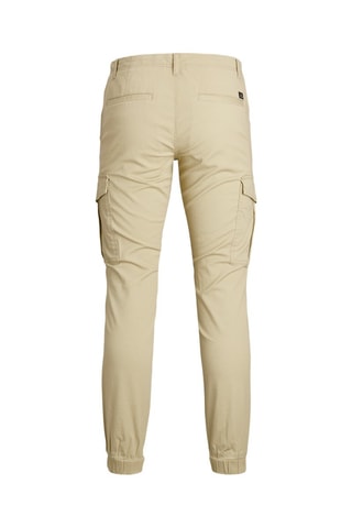 Calças cargo slim - Bege - Jack & Jones Junior