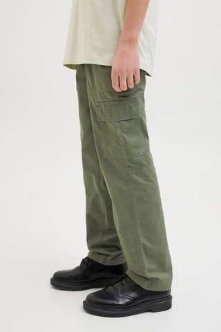 Calças cargo loose - Verde - Jack & Jones Junior