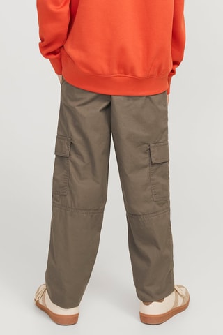 Calças cargo loose - Castanho - Jack & Jones Junior