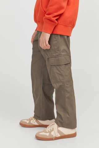Calças cargo loose - Castanho - Jack & Jones Junior